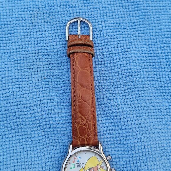 Vintage Armitron Speedy Gonzales Looney Tunes Musical Watch Rare - Picture 5 of 11